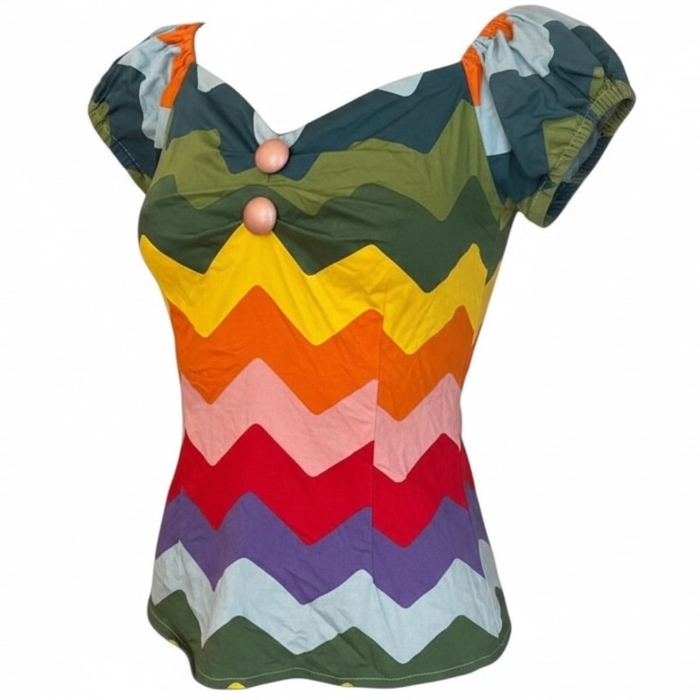 Collectif Rainbow Shirt